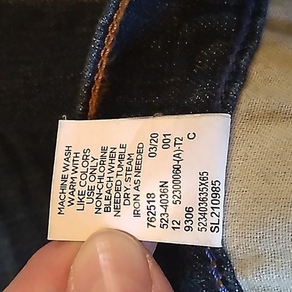 Men's Arizona Jean Co. Dark indigo worn blue athletic fit flex 32x34 jeans - Picture 10 of 10